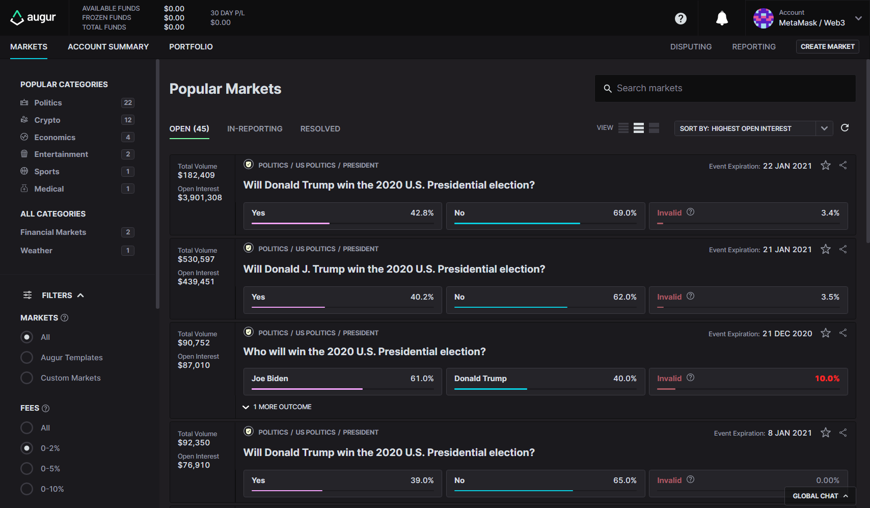 Augur UI